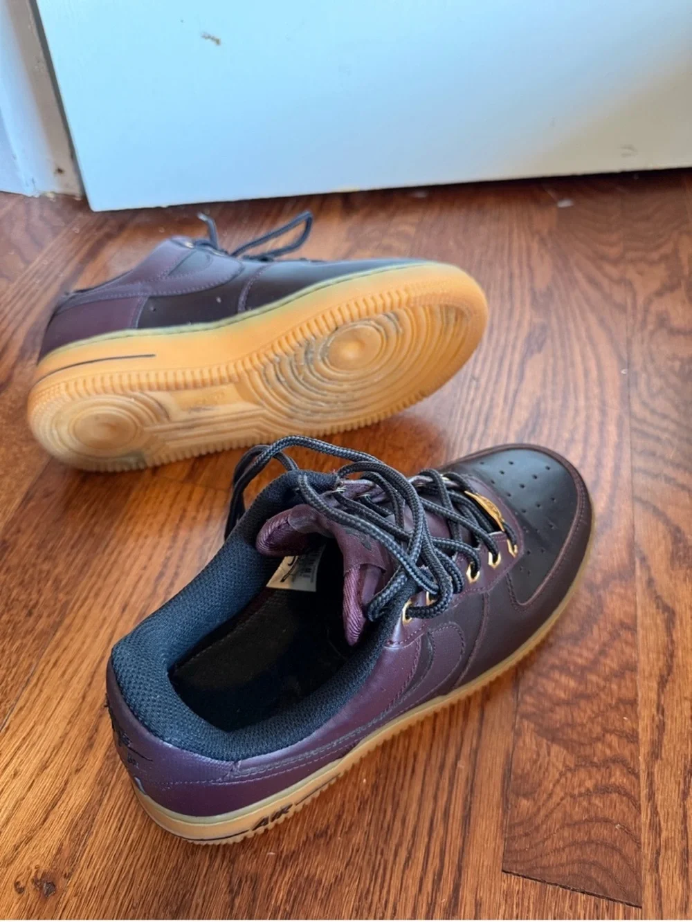 Nike Air Force 1 Low Deep Burgundy Gum men’s size 6 women’s size 7.5